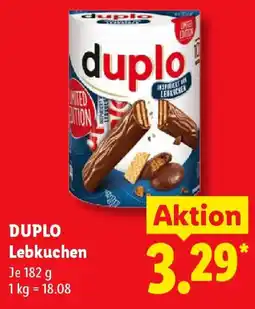 Lidl DUPLO Lebkuchen Angebot