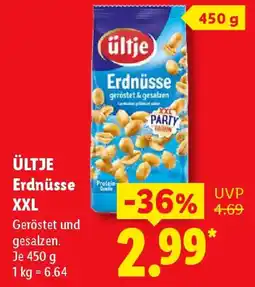 Lidl ÜLTJE Erdnüsse Angebot