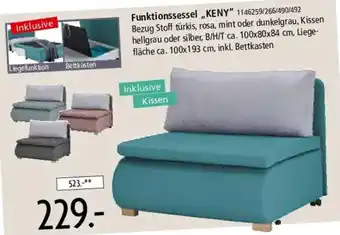 Zurbrüggen Funktionssessel ,,KENY" Angebot