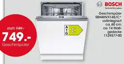 Möbel Martin Geschirrspüler BOSCH Angebot
