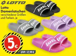 TEDi Lotto Damenlatschen Angebot