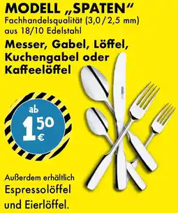 TEDi Messer, Gabel, Löffel, Kuchengabel oder Kaffeelöffel Angebot