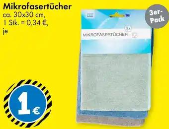 TEDi Mikrofasertücher Angebot