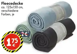 TEDi Fleecedecke Angebot