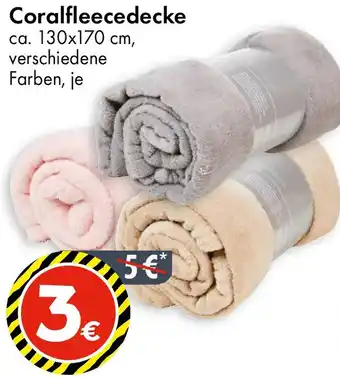 TEDi Coralfleecedecke Angebot