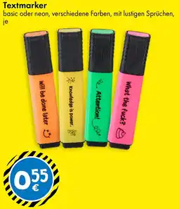 TEDi Textmarker Angebot