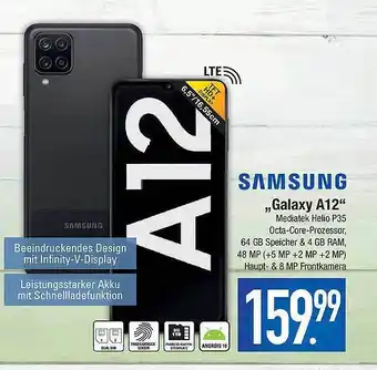 Marktkauf Samsung „Galaxy A12” Angebot