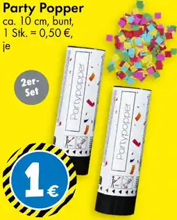 TEDi Party Popper Angebot