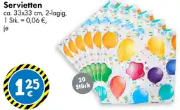 TEDi Servietten Angebot
