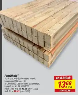 toom Baumarkt Profilholz Angebot