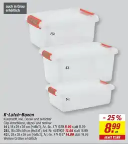 toom Baumarkt K-Latch-Boxen Angebot