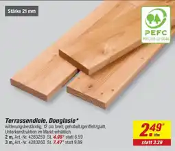 toom Baumarkt Terrassendiele, Douglasie* Angebot