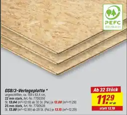 toom Baumarkt OSB/3-Verlegeplatte Angebot