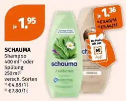 Müller SCHAUMA Shampoo Angebot