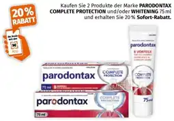 Müller parodontax COMPLETE PROTECTION Angebot