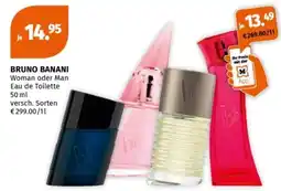 Müller BRUNO BANANI Woman oder Man Eau de Toilette Angebot