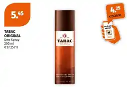 Müller TABAC ORIGINAL Deo Spray Angebot