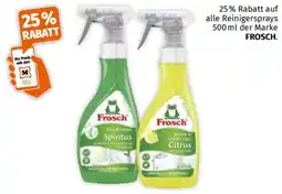 Müller Reinigersprays FROSCH Angebot