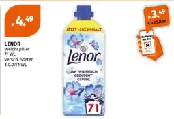 Müller LENOR Weichspüler Angebot