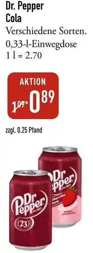 Galeria Markthalle Dr Pepper Cola Angebot