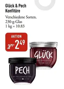 Galeria Markthalle Glück & Pech Konfitüre Angebot