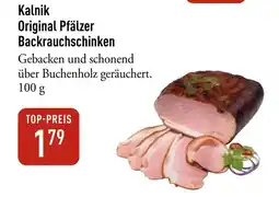 Galeria Markthalle Kalnik Original Pfälzer Backrauchschinken Angebot