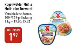 Galeria Markthalle Rügenwalder Mühle Mett- oder Teewurst Angebot