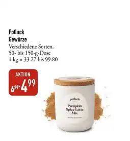 Galeria Markthalle Potluck Pumpkin Spice Latte Mix Angebot