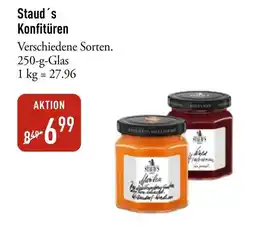 Galeria Markthalle Staud's Konfitüren Angebot