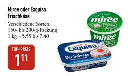 Galeria Markthalle Miree oder Exquisa Frischkäse Angebot
