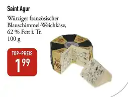 Galeria Markthalle Saint Agur Würziger französischer Blauschimmel-Weichkäse Angebot