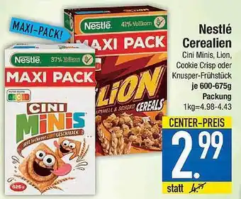 Marktkauf Nestlé Cerealien 600-675g Angebot