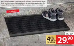 Zurbrüggen Alu-Sauberlaufmatte Angebot