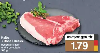 Famila Nord West Kalbs T-Bone Steaks 100g Angebot