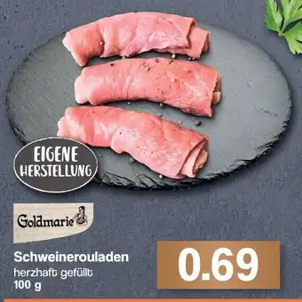 Famila Nord West Goldmarie Schweinerouladen 100g Angebot