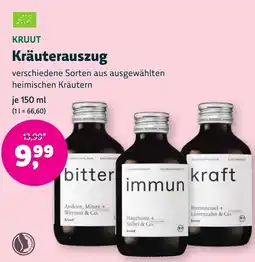 Biomarkt Kräuterauszug KRUUT Angebot