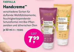 Biomarkt Farfalla Handcreme Angebot