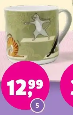Biomarkt Tasse „Yoga-Cats" Angebot