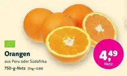 Biomarkt Orangen Angebot