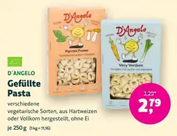 Biomarkt D'Angelo Gefüllte Pasta Angebot