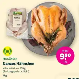 Biomarkt Freiländer Ganzes Hähnchen Angebot