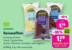 Biomarkt DENNREE Reiswaffeln Angebot