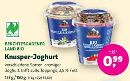 Biomarkt Berchtesgadener Land Bio Knusper-Joghurt Angebot