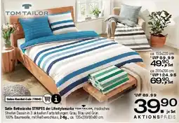 Ostermann Satin Bettwäsche STRIPES TOM TAILOR Angebot