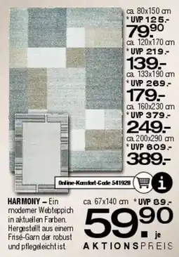 Ostermann HARMONY Webteppich Angebot