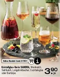 Ostermann Kristallglas-Serie SANDRA Angebot
