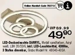 Ostermann LED-Deckenleuchte DARRYL Angebot