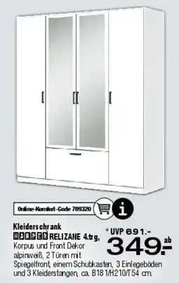 Ostermann Kleiderschrank HARPER RELIZANE 4.tg Angebot