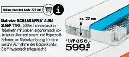 Ostermann Matratze SCHLARAFFIA AURA SLEEP TTFK Angebot