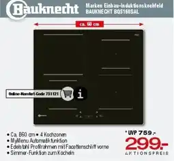 Ostermann Bauknecht Einbau-Induktionskochfeld BQ5160SAL Angebot
